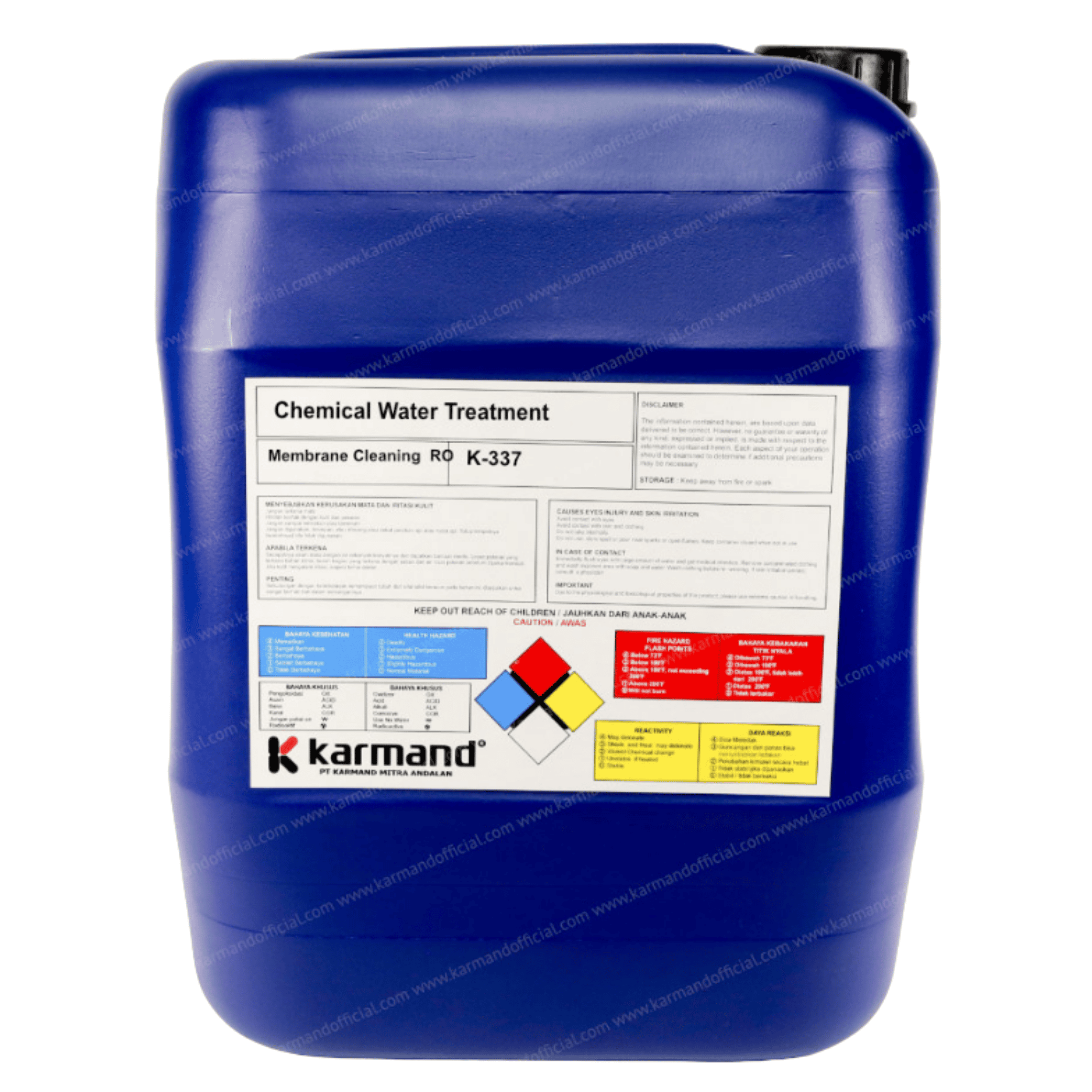 Karmand Membrane Cleaning RO K-337 MCRO Basa Cair